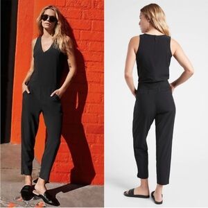 ATHLETA Brooklyn Jumpsuit Black Size 4 P